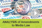  ANALYSIS of Amendments to Media Law Edit Translate